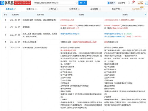 珠海星紀魅族增資至4億元，強化信息系統集成服務能力